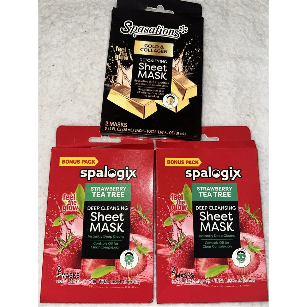 Lot Of Travel Vacation Sized Brand Name Toiletries Girls Mask Lip Self Care